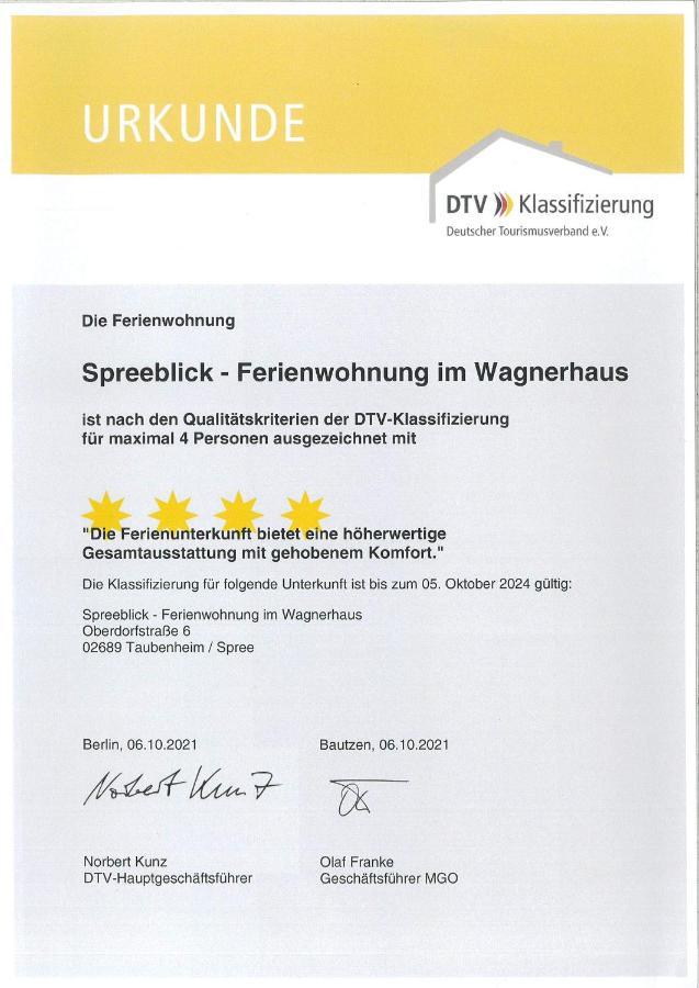 Ferienwohnung Spreeblick Alter Graben Exteriör bild